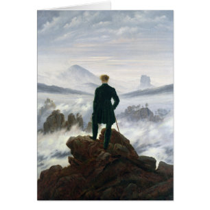 Le vagabond au-dessus de la mer du brouillard