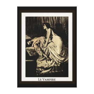 Le Vampire durch Burne-Jones Leinwanddruck