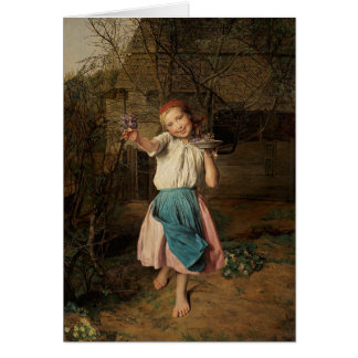 Le vendeur violet aux pieds nus