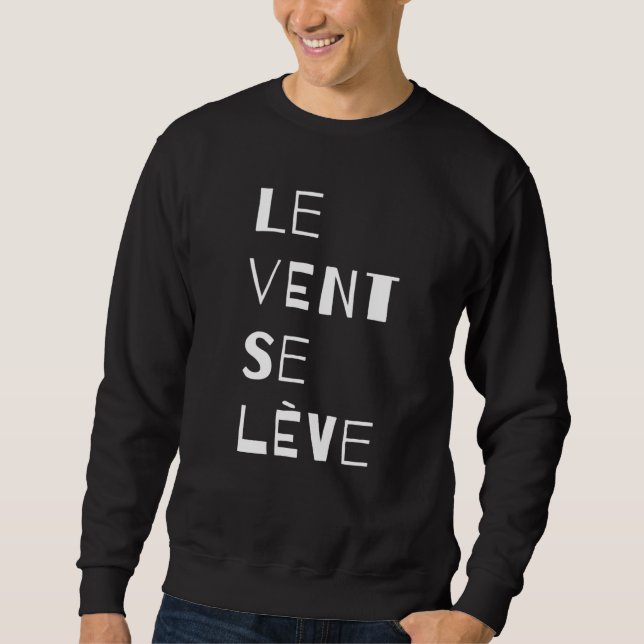 Le Vent Se Leve, French Hoodie (Vorderseite)