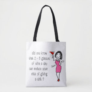 Le verre d'amateurs de vin de vin encourage le sac