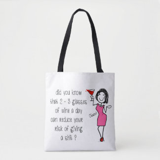 Le verre d'amateurs de vin de vin encourage le sac
