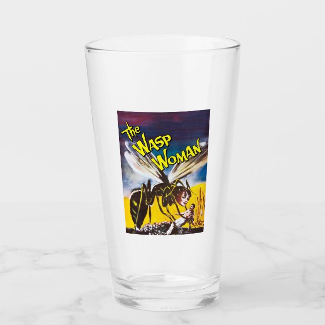 Le verre de bière de femme guêpe (Devant)
