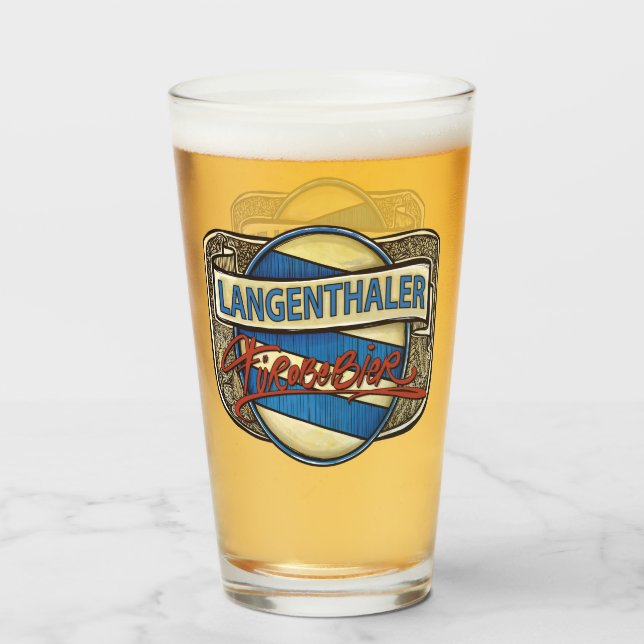 Le verre de Fürabebier à Langenthal (Devant (rempli))