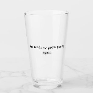 Le verre de nouveau jeune