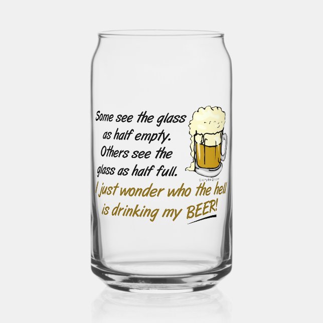 Le verre est à moitié plein ? (Recto)