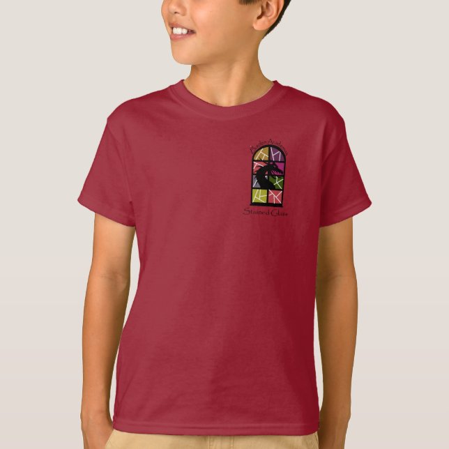 Le verre souillé de BACS badine le T-shirt (Devant)
