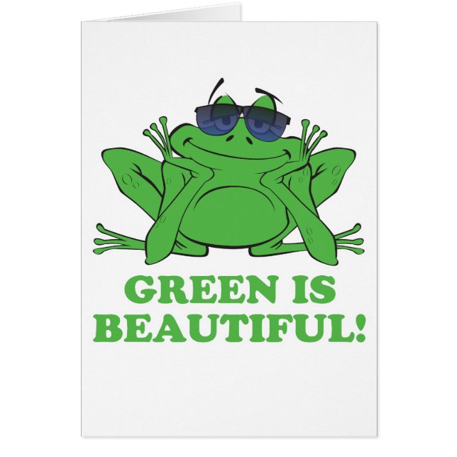 Le vert est beau (Devant)