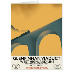 Le viaduc de Glenfinnan en Écosse.