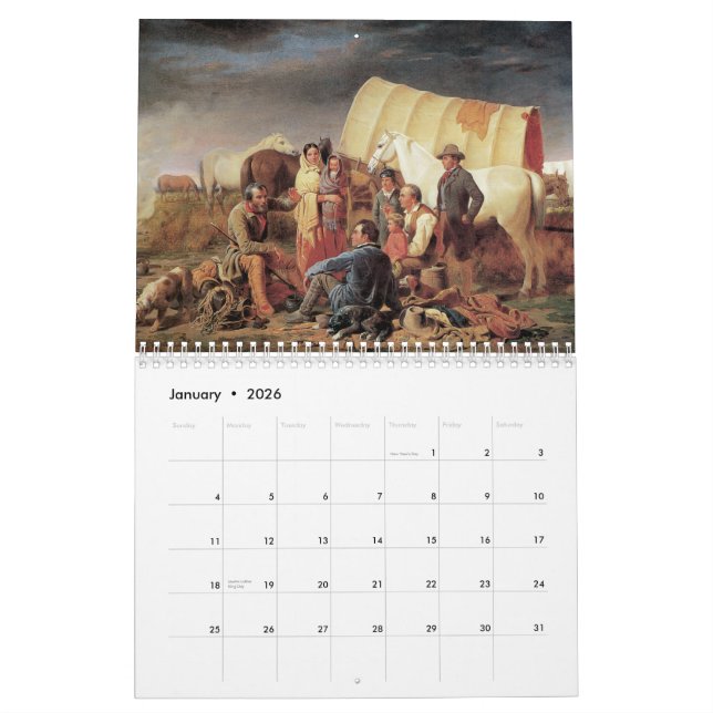 Le vieux calendrier de l'ouest 2014 (Jan 2026)