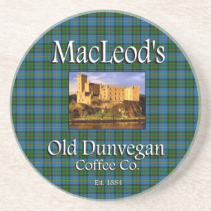 Le vieux Dessous de verre Dunvegan Coffee Co. de M