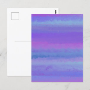 Le violet est ma couleur préférée Carte postale
