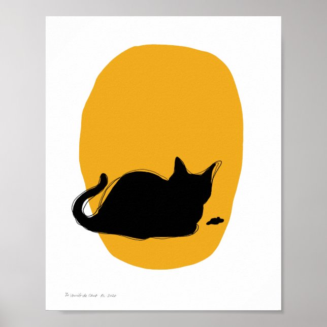 Le Vomit de Chat Poster (Vorne)