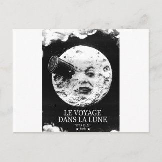 Le Voyage Dans La Lune (Eine Mondreise) Postkarte