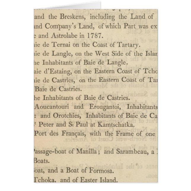 Le voyage de La Perouse continue (Devant)