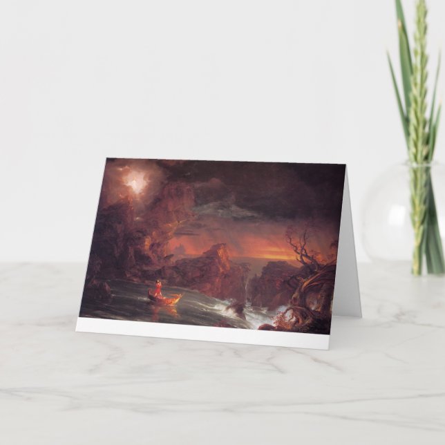 Le voyage de la vie : Carte de voeux d'âge mûr (Devant)