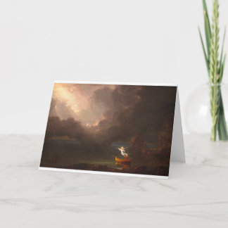 Le voyage de la vie : Carte de voeux de vieillesse