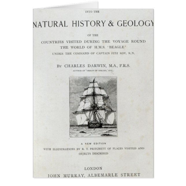 Le voyage du beagle (Devant)