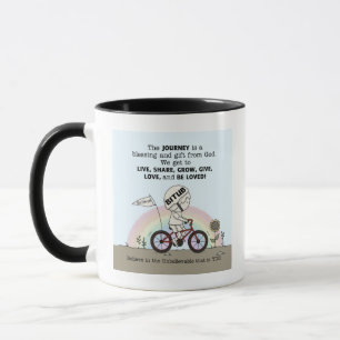 Le voyage est un mug cadeau