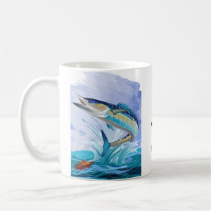 Le Wahoo Fishing Boit Du Thé Ou De La Mug Au Caf
