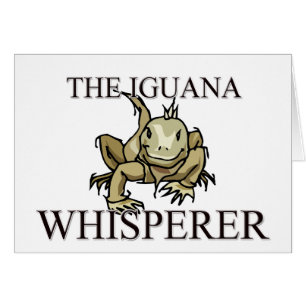 Le Whisperer d'iguane