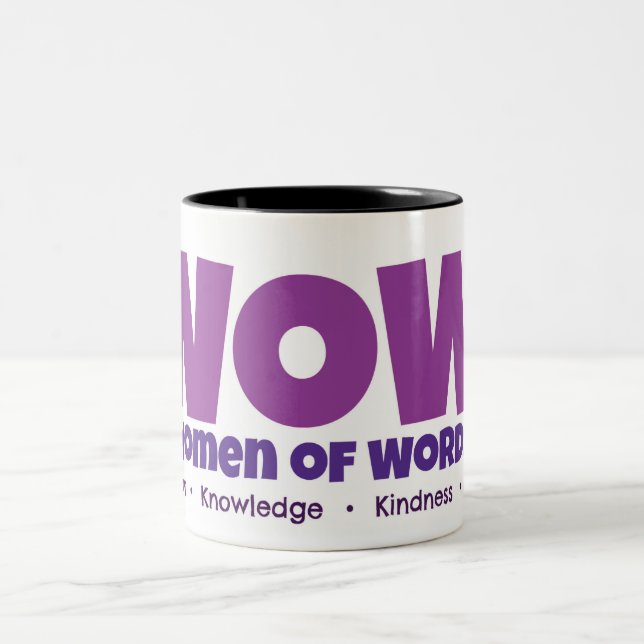 Le wow Deux-A modifié la tonalité la tasse (Centre)