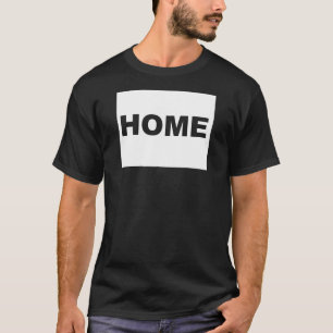 Le Wyoming À L'Écart Des Tee - shirts De T-shirts 
