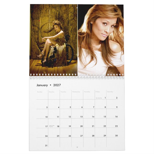 Le Ying et Yang de calendrier d'Ange (Jan 2027)