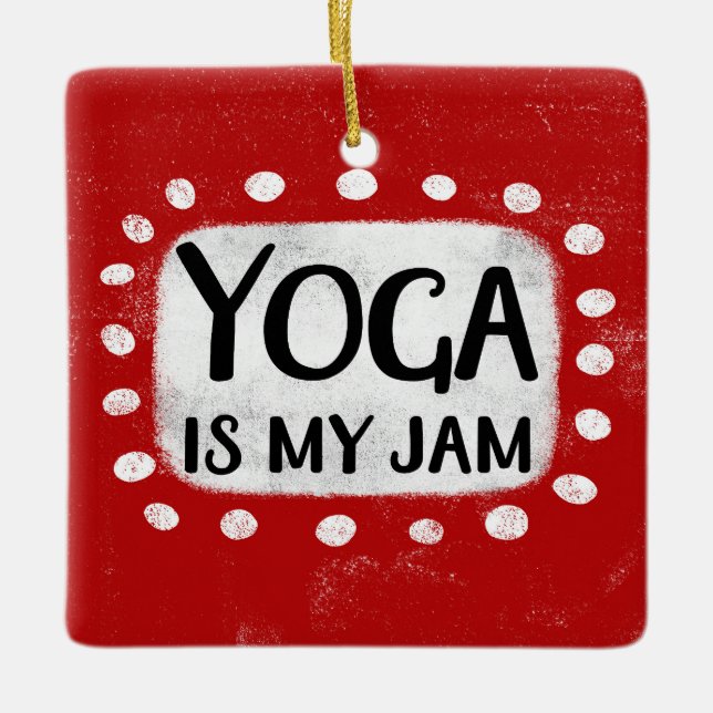 Le yoga est mon ornement de confiture (Devant)