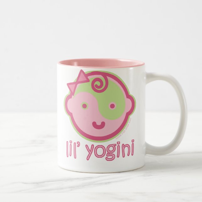 Le yoga parlent le bébé : Tasse de Lil Yogini (Droit)