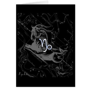 Le zodiaque de Capricorne de style de chrome se