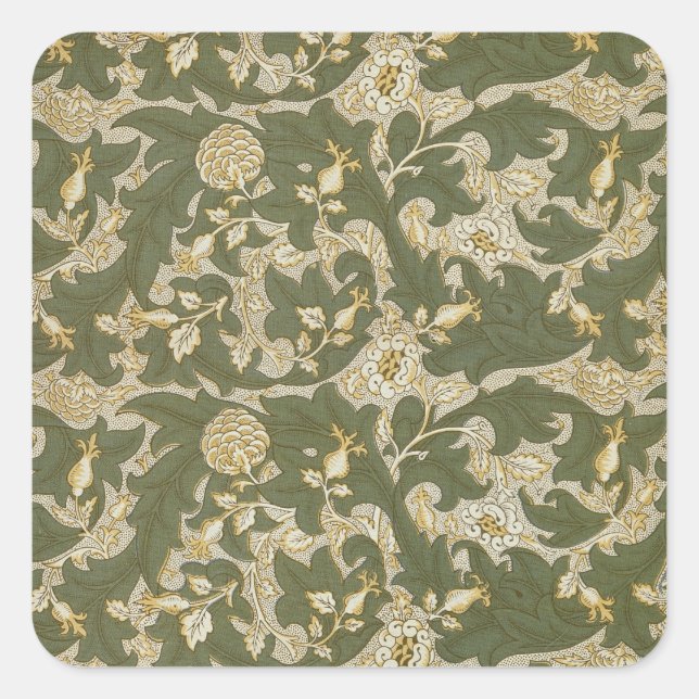 'Lea', 1912 Quadratischer Aufkleber (Vorderseite)