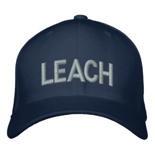 LEACH Flex Fit bestickt Bestickte Kappe