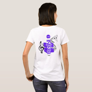 Lead Barbershop Harmony Lila Design T - Shirt