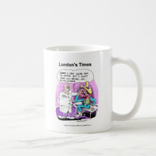 Lead Horse 2 Water Lustige T-Shirts Geschenke Samm Kaffeetasse