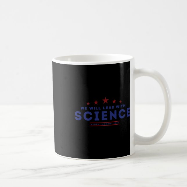 Lead mit Science Joe Biden Kamala Harris 202 Kaffeetasse (Rechts)
