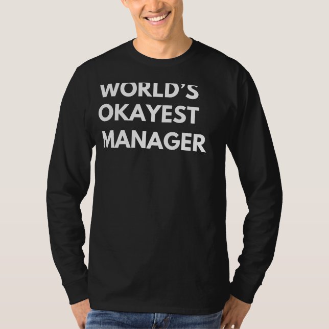 Lead with Laghter: Weltlds Token Manager T-Shirt f (Vorderseite)
