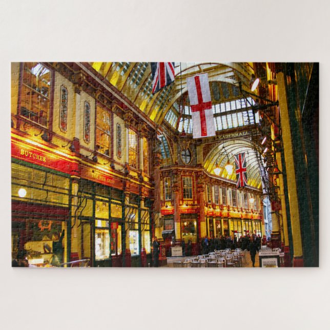 Leaden Hall Market London. Jigsaw Puzzle (Horizontal)