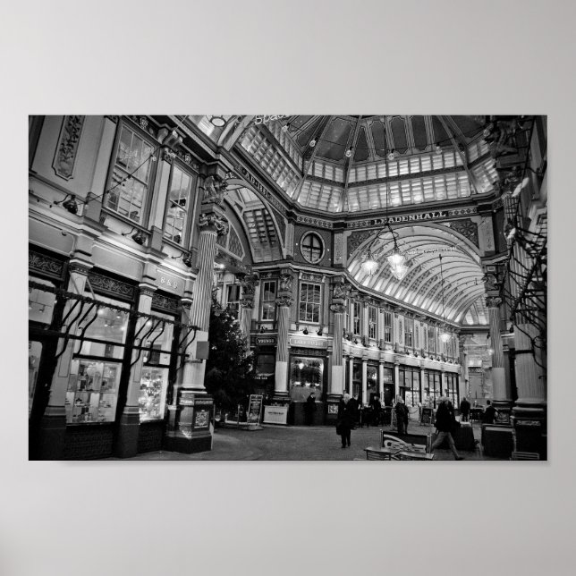 Leadenhall Market City London England Poster (Vorne)