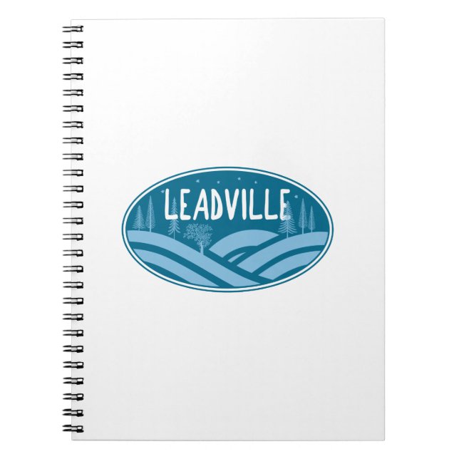 Leadville Colorado Außenbereich Notizblock (Vorderseite)