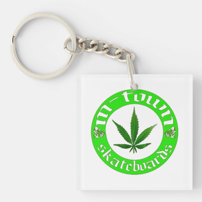 LEAF Acryll keychain Schlüsselanhänger (Vorderseite)