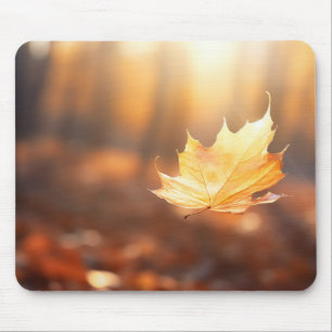 Leaf Air Nature Serene Ruhe Friedlich Mousepad