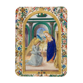 Leaf aus einem Stundenbuch Magnet