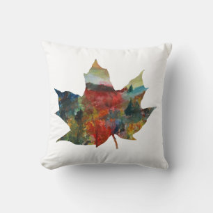 Leaf, Autumn magic Leaf Art Cushion Kissen