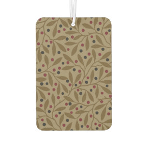 Leaf Berry Classic Hübsches Muster Kunst Autolufterfrischer