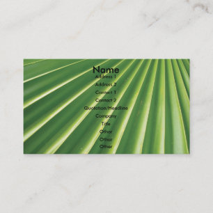 Leaf Business Card Visitenkarte