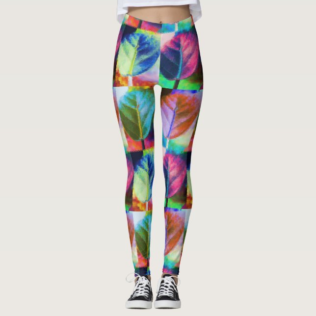 Leaf Colors Leggings (Vorderseite)