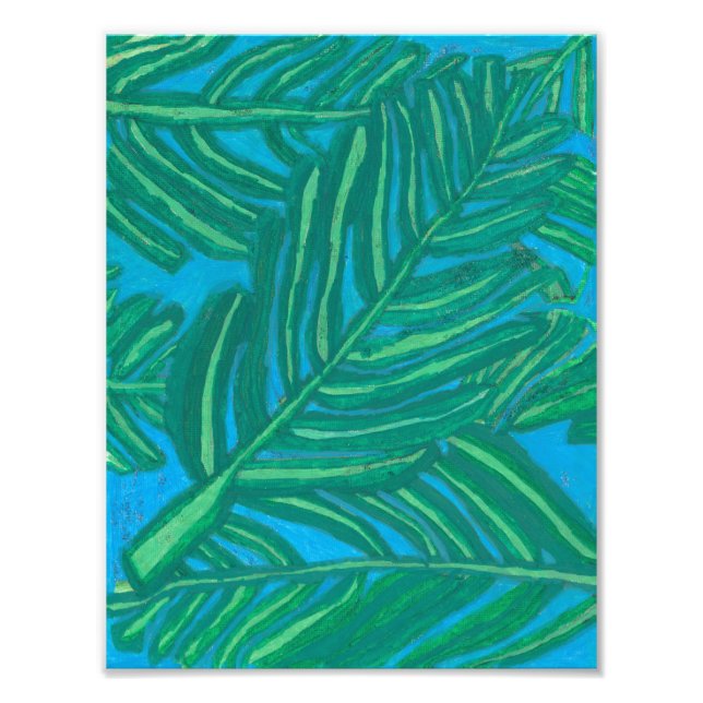 Leaf Day Print Fotodruck (Vorne)