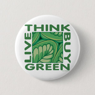 Leaf Design Button