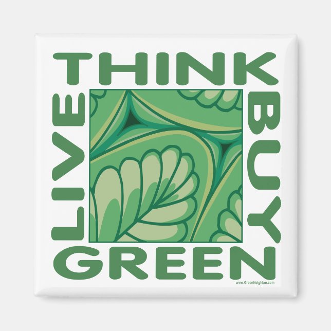 Leaf Design Magnet (Vorne)